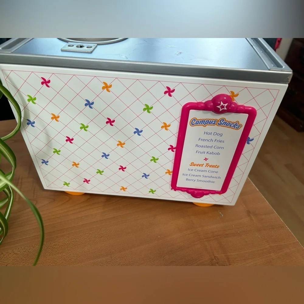 American Girl doll campus snack cart toy